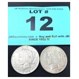 1922 & 1923 PEACE DOLLARD 2X THE MONEY