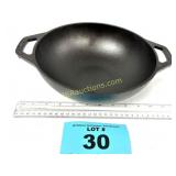 LODGE 1896 CAST IRON HANDLED COOKING BOWL 9MW