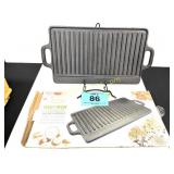 CAST ITON 16.5" GRIDDLE, NEW IN BOX