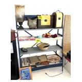 METAL SHELF - NO CONTENTS