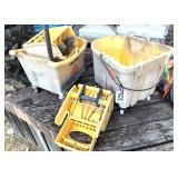 MOP BUCKETS - ONE DAMAGED