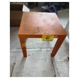 ORANGE TABLE