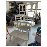 TABLE AND CHAIRS DROP LEAF - SEE NOTES