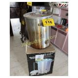 ALUMINUM TURKEY POT KIT 30 QT