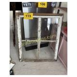 4 PANE WINDOW VINTAGE
