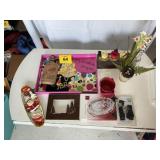 TRAY, FRAME, DECORATIONS