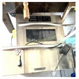 KITCHEN AID BUILT IN OVEN AND WARMER