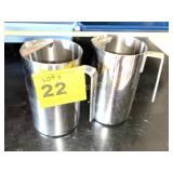 STAINLESS STEEL PITCHERS