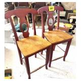 (2) DINING CHAIRS