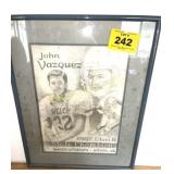 NICK CALCAGNO PENCIL OF JOHH VAZQUEZ