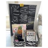 SIGNS, CHALKBOARD, INSPIRATIONAL