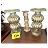 ORNATE CANDLE HOLDERS