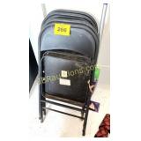 (4) FOLDING CHAIRS