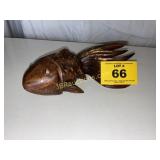 WOOD FISH DECORATION