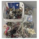 10lbs of Old Tangled Jewelry