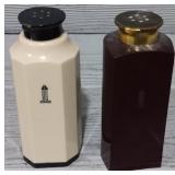 (2) Vintage Lentheric Men's Powder Shakers
