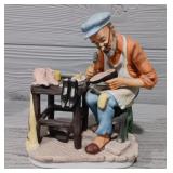 Vintage Lefton 4718 Cobbler Shoe Maker