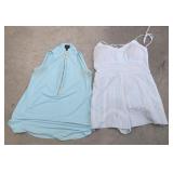(2) Women's Blue Shirts