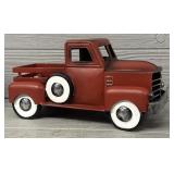 Decorative Red Metal Truck