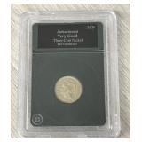 1874 3-Cent US Nickel