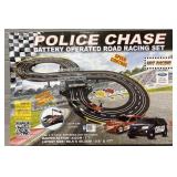 Police Chase Battery Operated Road Racing Set