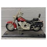 Harley Davidson Model on Display Stand