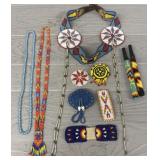 Collection of Hand Beaded Items