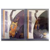(2) Kobe Bryant Purple Reign Cards