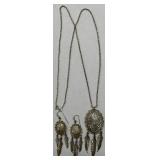 Native Sterling Earring & Necklace Set