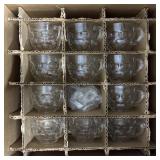 Vintage Jubilee Glass Punch Bowl/Cup Set