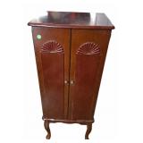 Vintage Real Wood Jewelry Cabinet