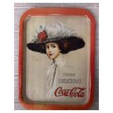 Drink Delicious Coca-Cola Metal Tray