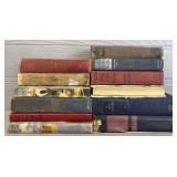 (12) Various Antique Books