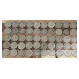 (50) 90% Silver Roosevelt Dimes