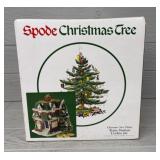 Christmas Spode Train Station Cookie Jar