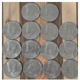 (14) Assorted Kennedy Half Dollars