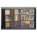 Binder of Assorted Baseball Cards