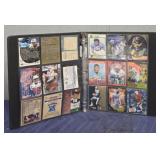 Binder w/ Assortment Football Cards
