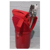 Red Crock Utensils Apron Hand Towel