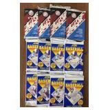 (12) Vintage Baseball Card Packs