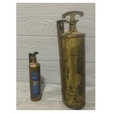 (2) Vintage Fire Extinguisher
