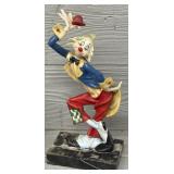 Fontanini Italy Clown Statue