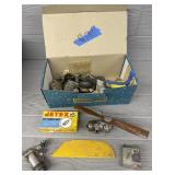 Collection of Metal Model Airplane Engines & Parts