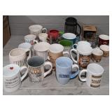 Variety of Coffee Cups & Mugs