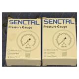 (2) Senctrl Pressure Gauges