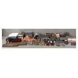 (28) HO Scale Railroad Houses, Shops & Buildings