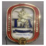 LA Anheuser-Busch Beer Sign
