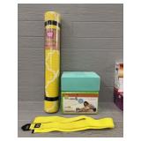 Yoga Mat & (3) Yoga Blocks
