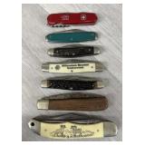 (7) Assorted Vintage Pocket Knives