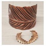 Renoir? Copper Wing & Leaf Jewelry